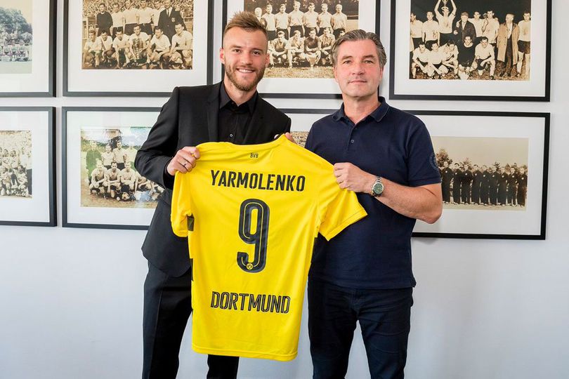 Gantikan Dembele, Dortmund Resmi Gaet Yarmolenko