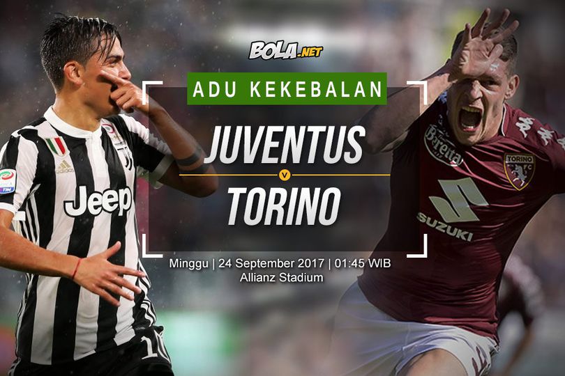 Data dan Fakta Serie A: Juventus vs Torino