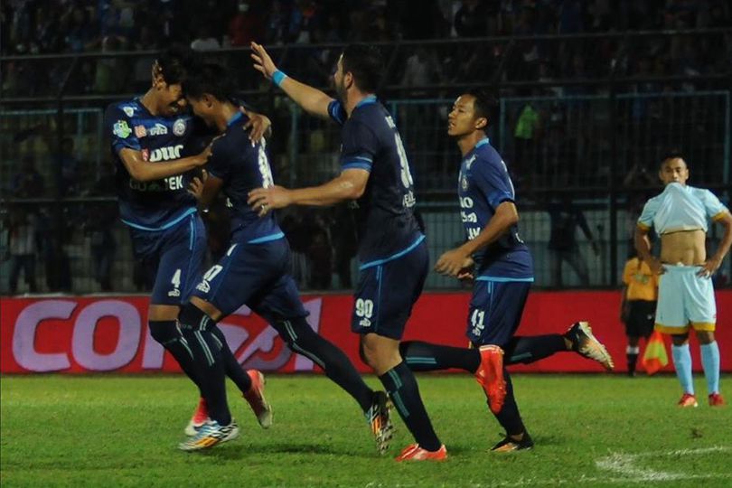 Arema FC Akhirnya Raih Kemenangan