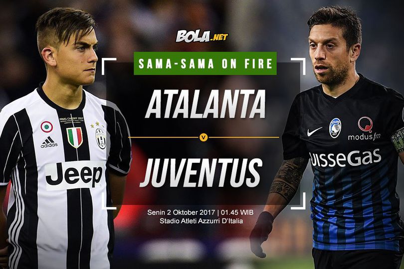 Prediksi Atalanta vs Juventus 2 Oktober 2017