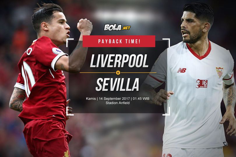 Prediksi Liverpool vs Sevilla 14 September 2017