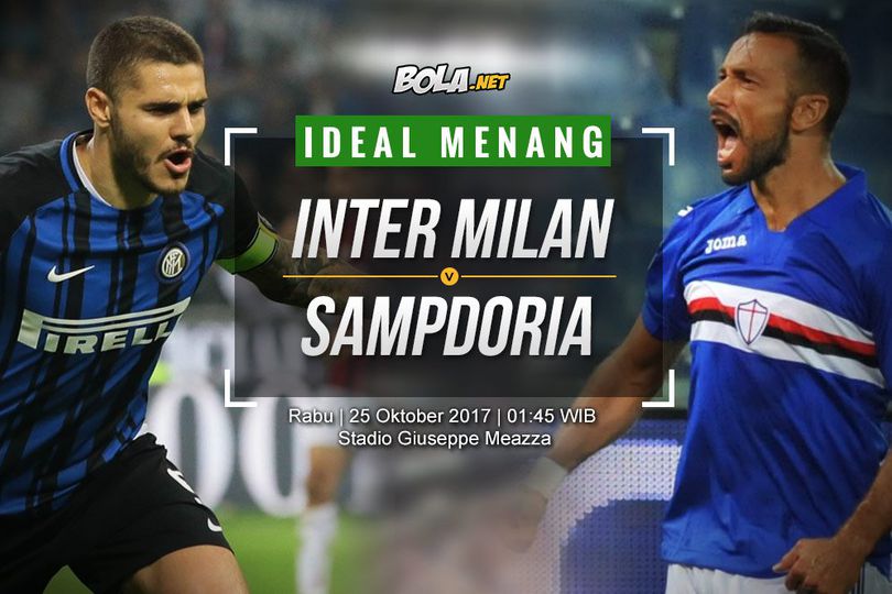 Prediksi Inter Milan vs Sampdoria 25 Oktober 2017