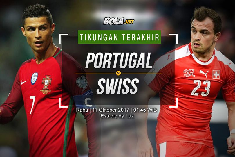 Prediksi Portugal vs Swiss 11 Oktober 2017