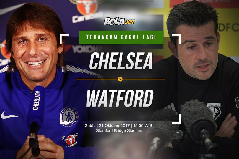 Prediksi Chelsea vs Watford 21 Oktober 2017