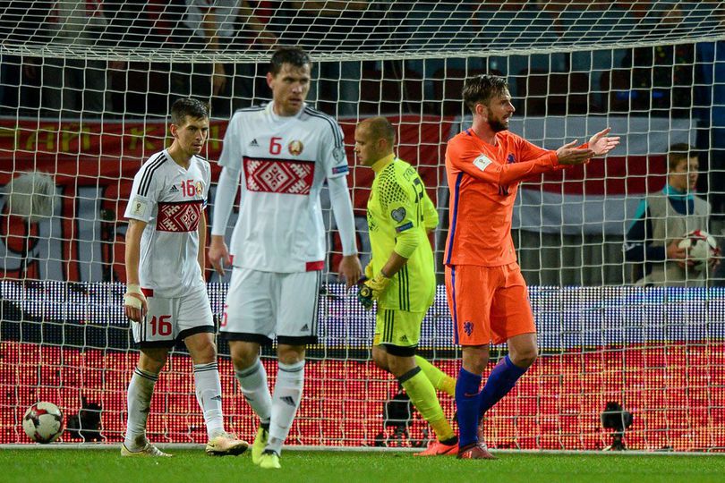 Highlights Kualifikasi Piala Dunia 2018: Belarusia 1-3 Belanda