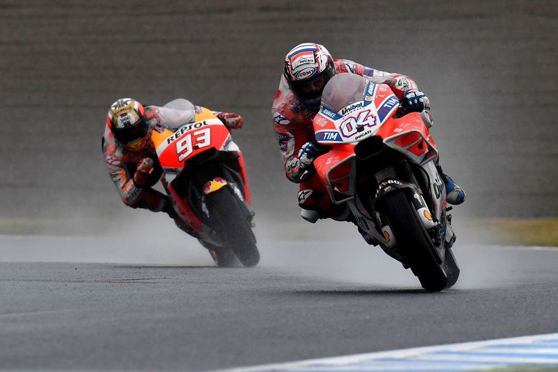 Dovizioso Sebut Marquez Terbaik dalam 'Permainkan' Rival