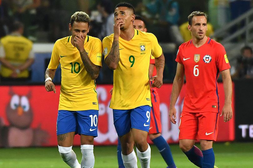 Highlights Kualifikasi Piala Dunia: Brasil 3-0 Chile