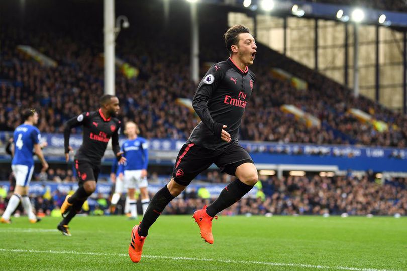 Hasil Pertandingan Arsenal vs Everton: Skor 2-5