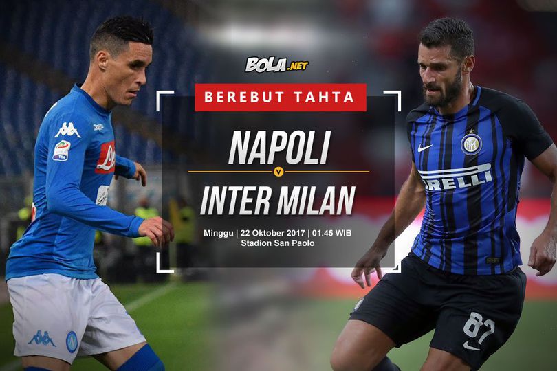 Prediksi Napoli vs Inter Milan 22 Oktober 2017