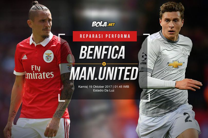 Prediksi Benfica vs Manchester United 19 Oktober 2017