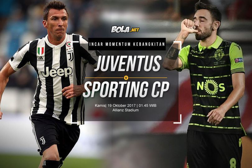 Prediksi Juventus vs Sporting CP 19 Oktober 2017