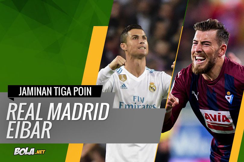 Prediksi Real Madrid vs Eibar 23 Oktober 2017
