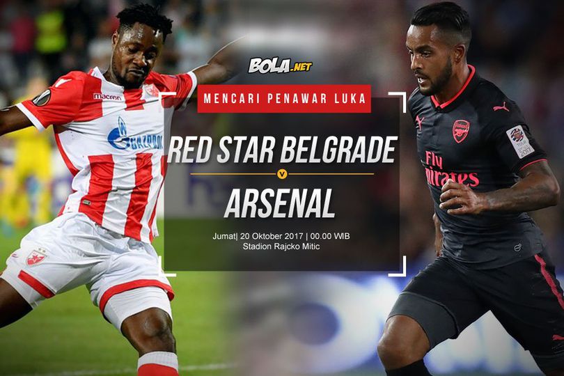 Prediksi Red Star Belgrade vs Arsenal 20 Oktober 2017