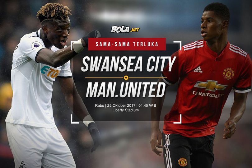 Prediksi Swansea City vs Manchester United 25 Oktober 2017
