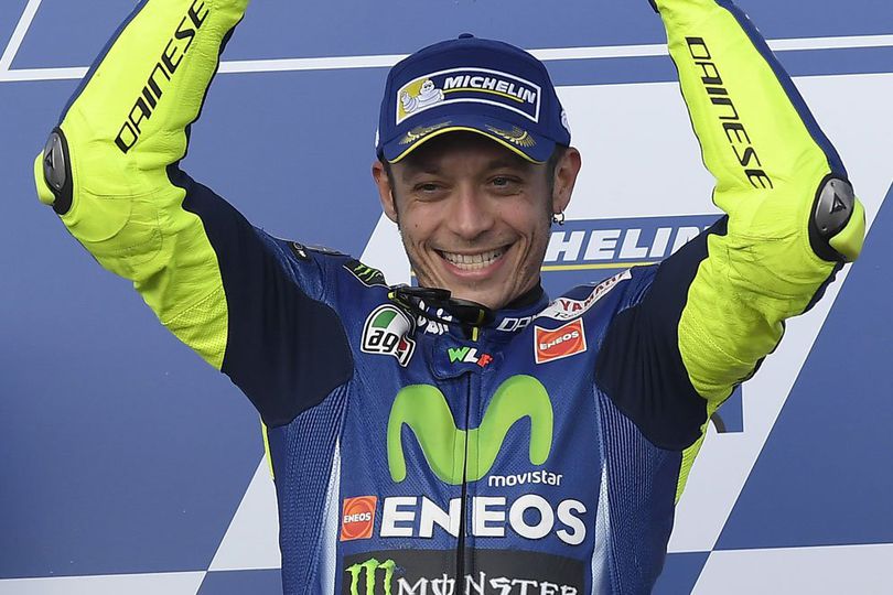 Eksotis! Inilah Helm 'Winter Test' Valentino Rossi