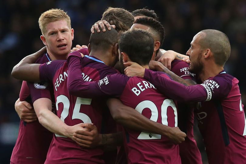 Hasil Pertandingan West Bromwich Albion vs Manchester City: 2-3