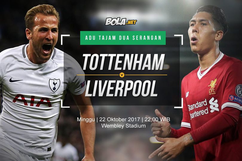 Data dan Fakta Premier League: Tottenham vs Liverpool