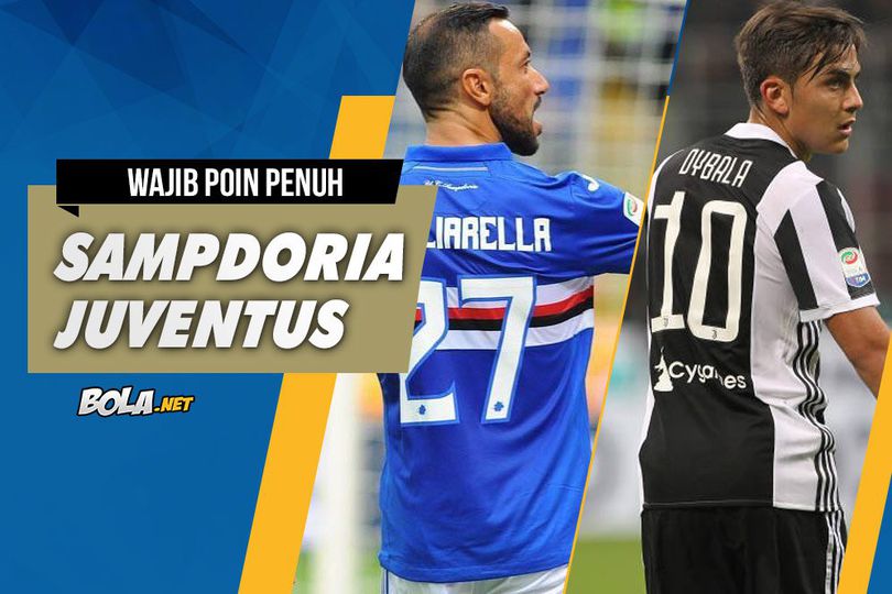 Prediksi Sampdoria vs Juventus 19 November 2017