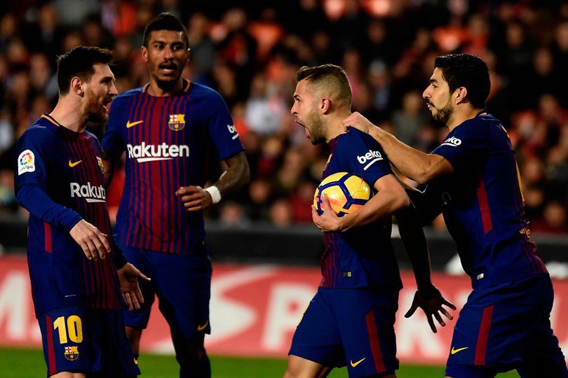 Hasil Pertandingan Valencia vs Barcelona: Skor 1-1