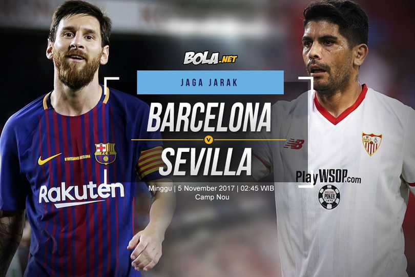 Prediksi Barcelona vs Sevilla 5 November 2017