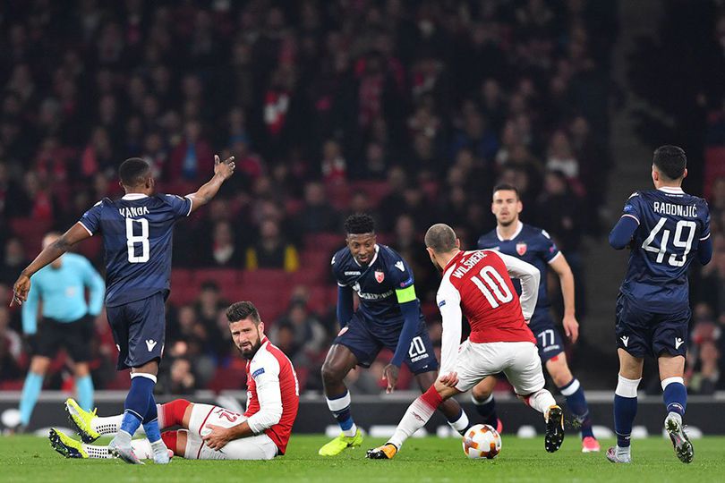 Highlights Liga Europa: Arsenal 0-0 Red Star