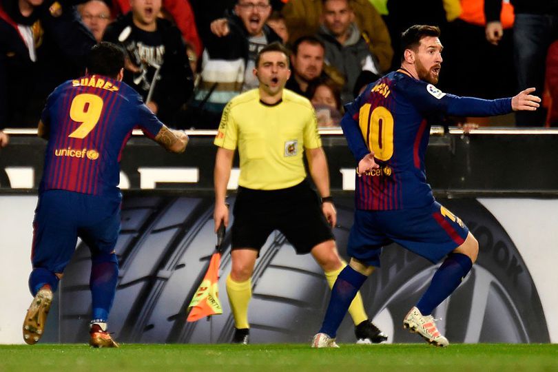 Gol Messi Dianulir, Bek Valencia Sebut Skor Imbang Adil