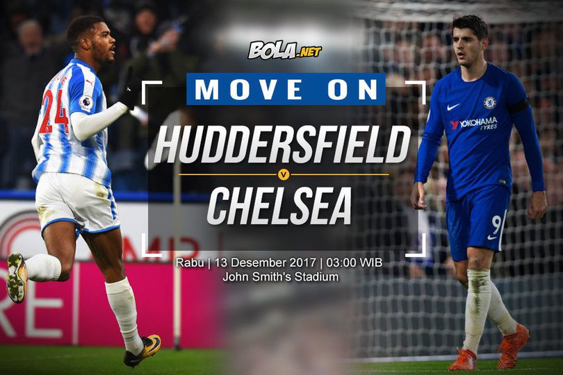 Prediksi Huddersfield vs Chelsea 13 Desember 2017