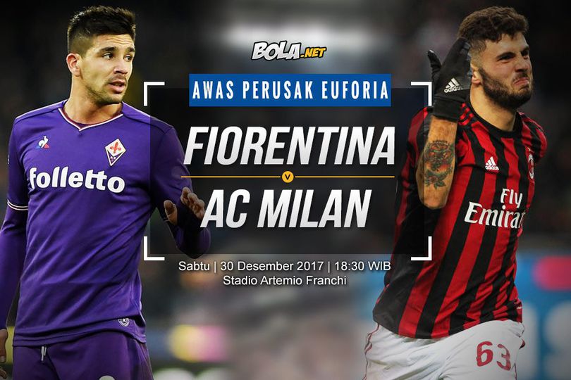 Prediksi Fiorentina vs AC Milan 30 Desember 2017