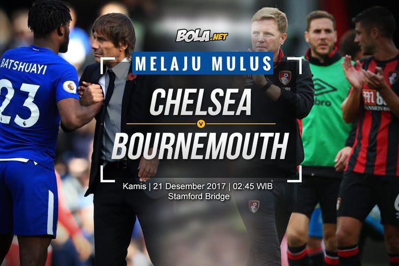 Prediksi Chelsea vs Bournemouth 21 Desember 2017