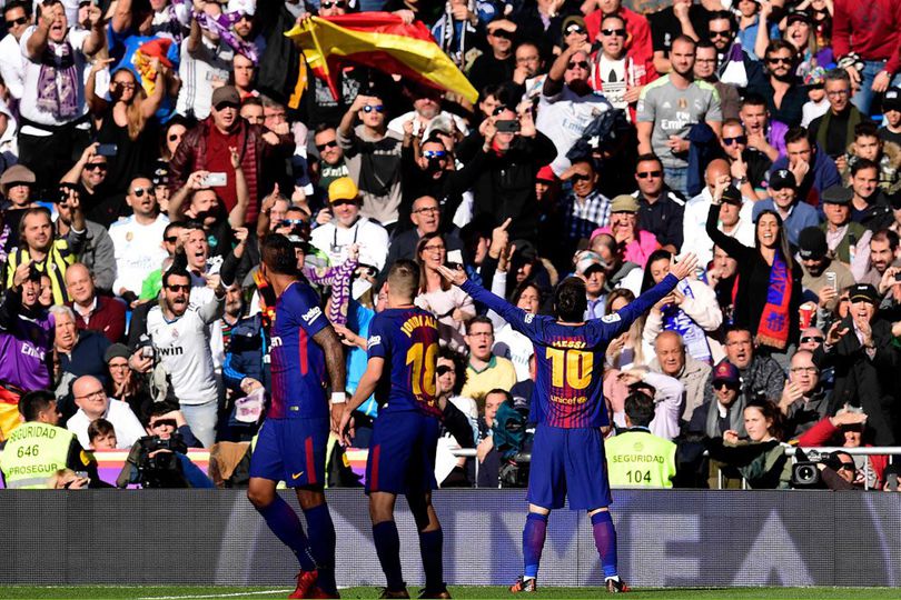 Bersejarah, Barca Pecundangi Real Madrid di Bernabeu Tiga Kali Beruntun