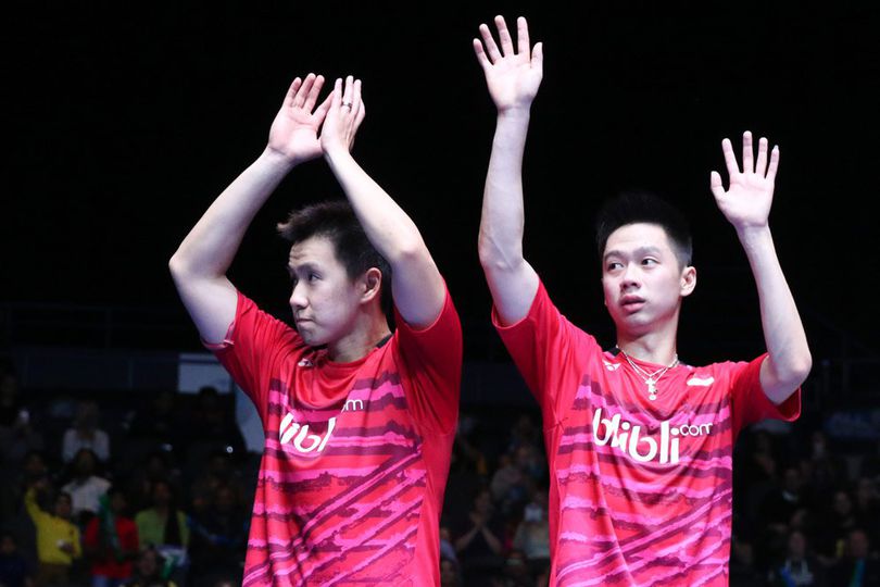 Cetak Sejarah, Marcus dan Kevin Juara Dubai Superseries Final 2017