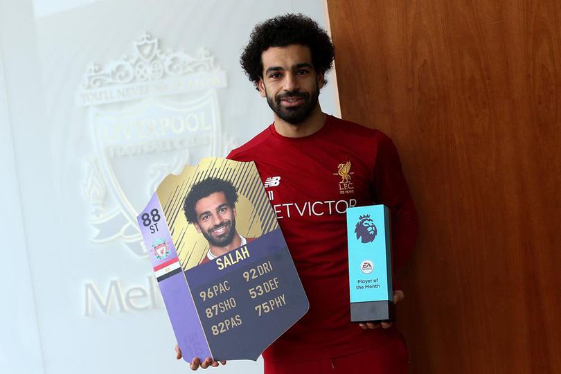 Mo Salah, Pemain Terbaik Premier League November 2017