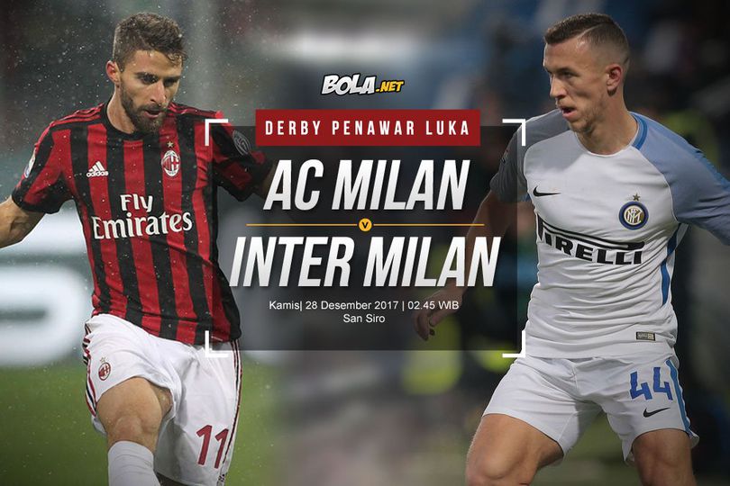 Prediksi AC Milan vs Inter Milan 28 Desember 2017