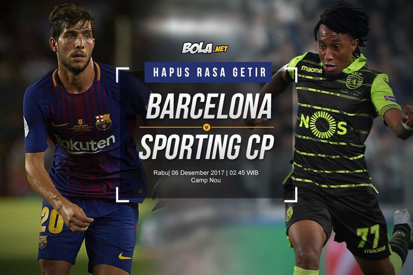 Prediksi Barcelona vs Sporting CP 6 Desember 2017