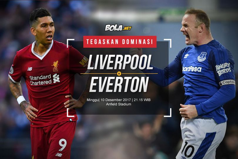 Prediksi Liverpool vs Everton 10 Desember 2017