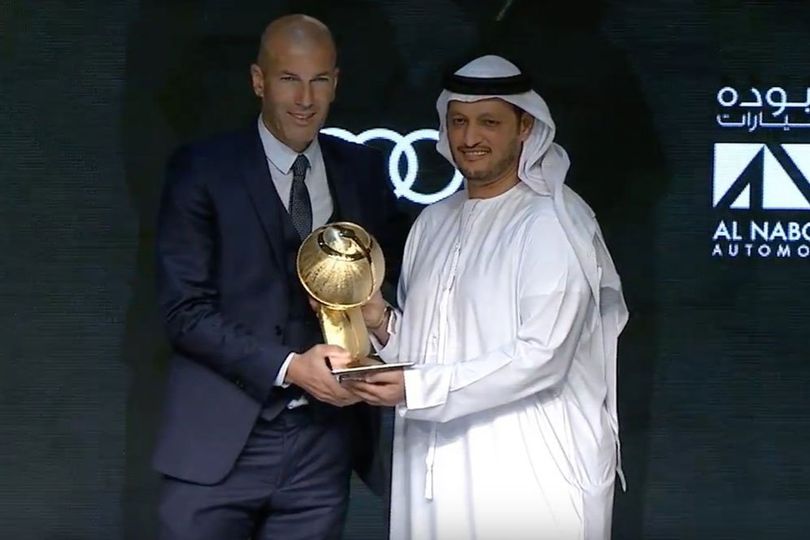 Ronaldo, Zidane dan Real Madrid Borong Penghargaan di Dubai