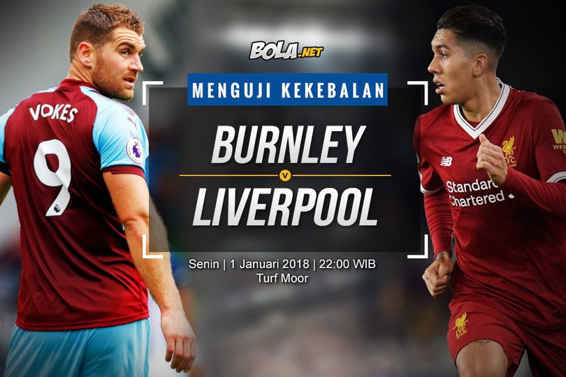 Data dan Fakta Premier League: Burnley vs Liverpool