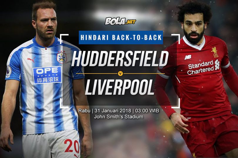 Data dan Fakta Premier League: Huddersfield vs Liverpool