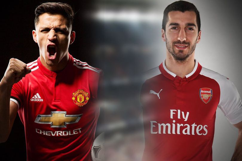 MU dan Arsenal Resmikan Pertukaran Sanchez dan Mkhitaryan