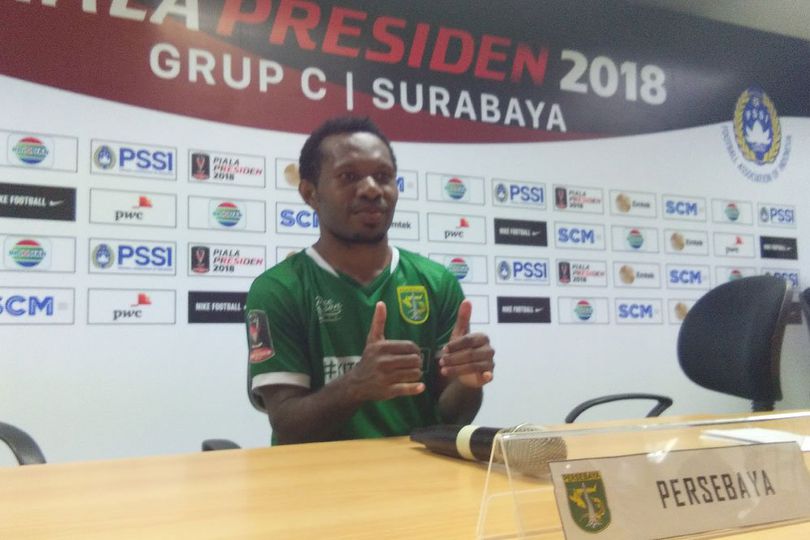 Cetak Gol Debut di Persebaya, Begini Perasaan Feri Pahabol