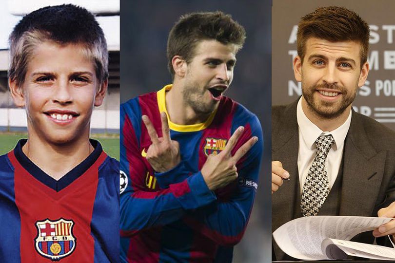 Galeri Gerard Pique: Dari Bocah Ingusan Hingga Legenda Barca