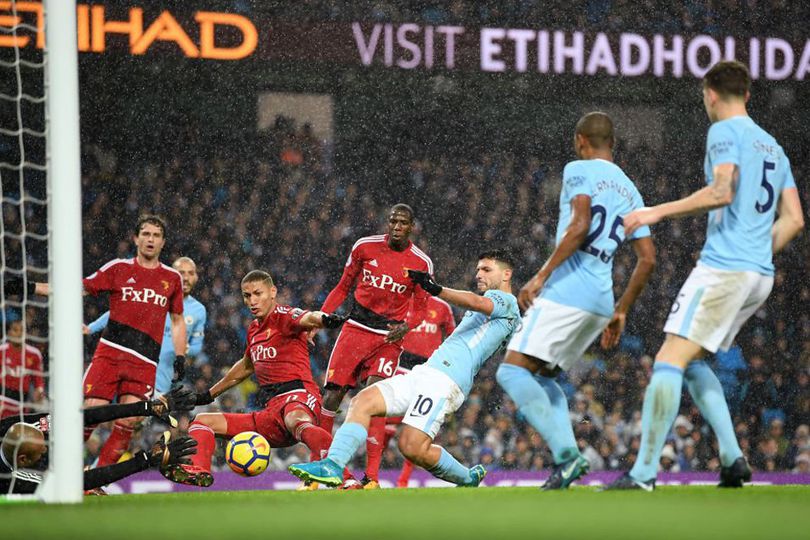 Hasil Pertandingan Manchester City vs Watford: Skor 3-1