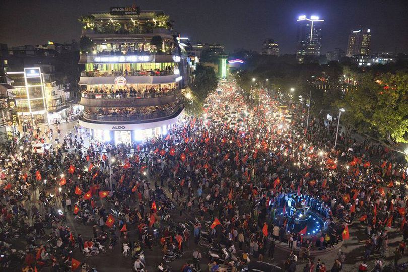 Video: Lolos ke Final Piala Asia U-23, Vietnam Menggila