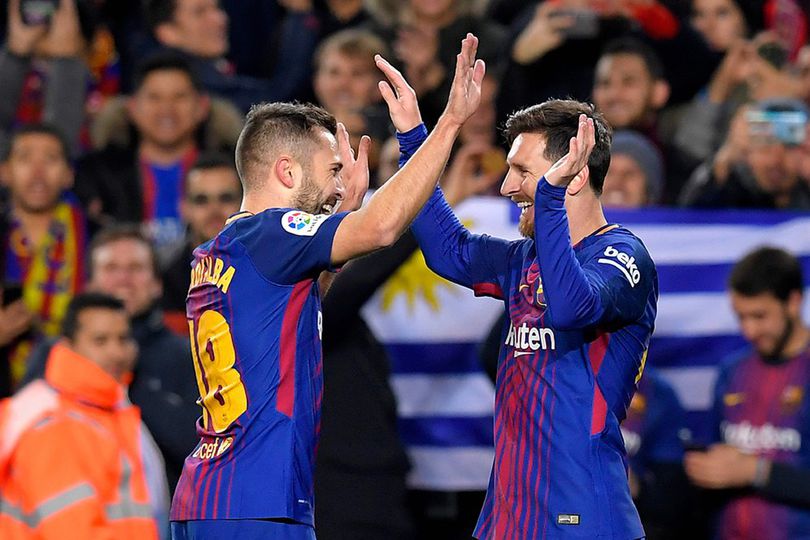 Jordi Alba Berharap Messi Bertahan Lebih Lama di Barcelona