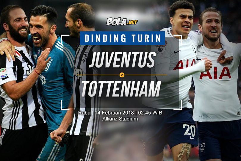 Data dan Fakta Liga Champions: Juventus vs Tottenham