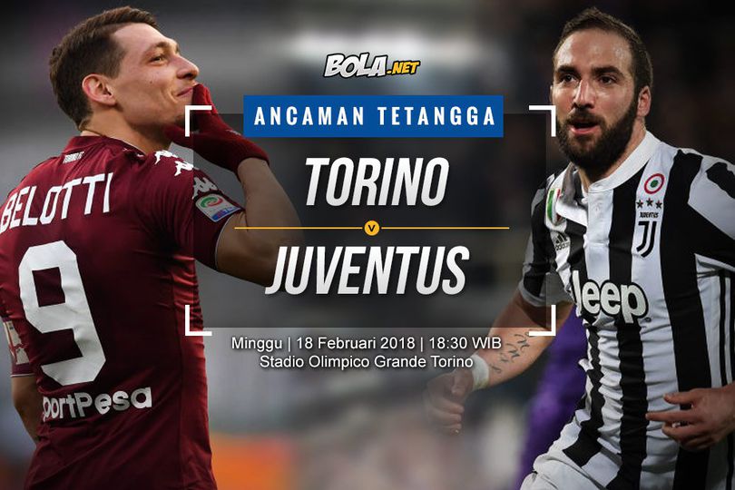 Prediksi Torino vs Juventus 18 Februari 2018