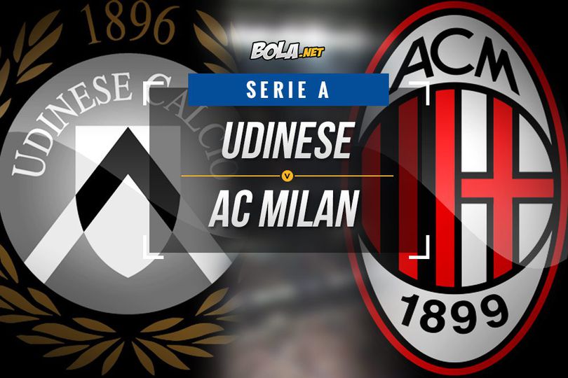 Data dan Fakta Serie A: Udinese vs AC Milan