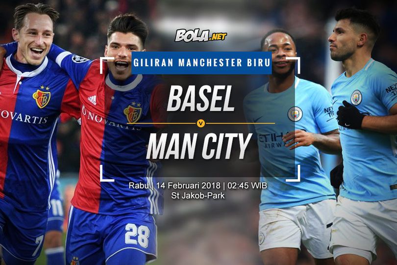 Prediksi Basel vs Manchester City 14 Februari 2018