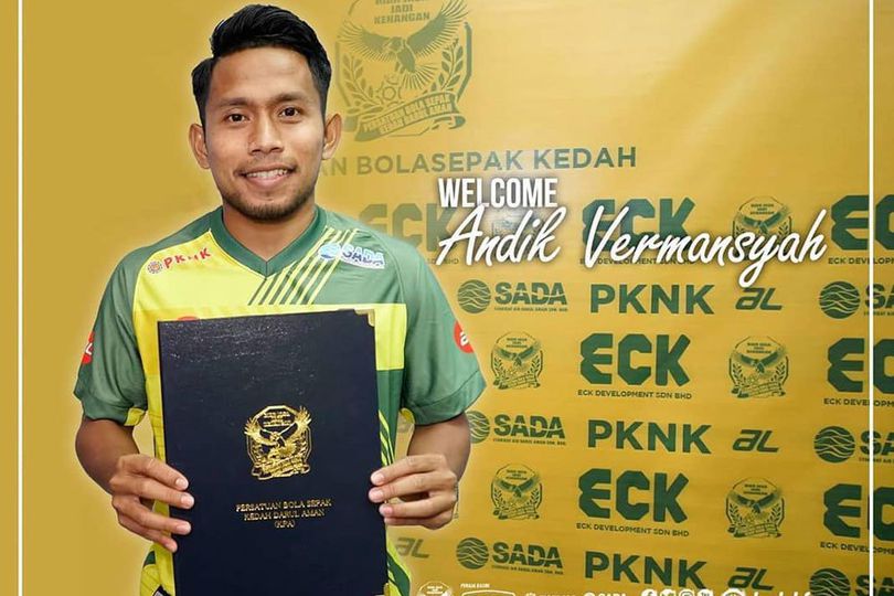 Dikontrak Setahun, Andik Resmi Gabung Kedah FA