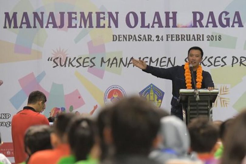 Di Bali, Kemenpora Gelar Pelatihan Manejemen Olahraga Modern